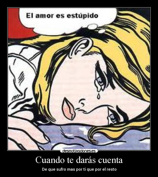 Cuando te darás cuenta -