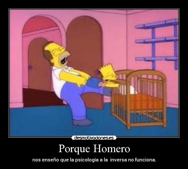 Porque Homero -