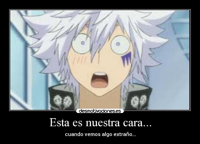 Esta es nuestra cara... -