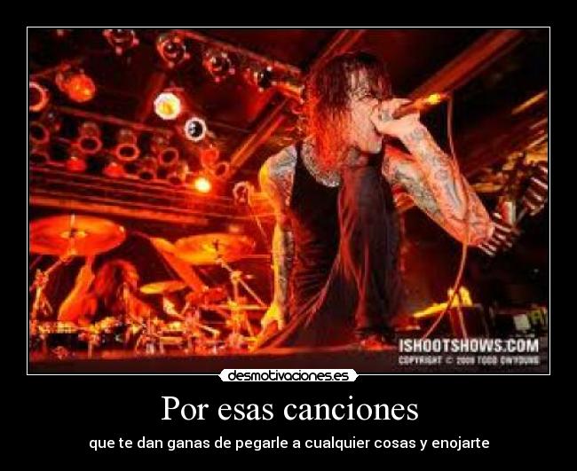 Por esas canciones -