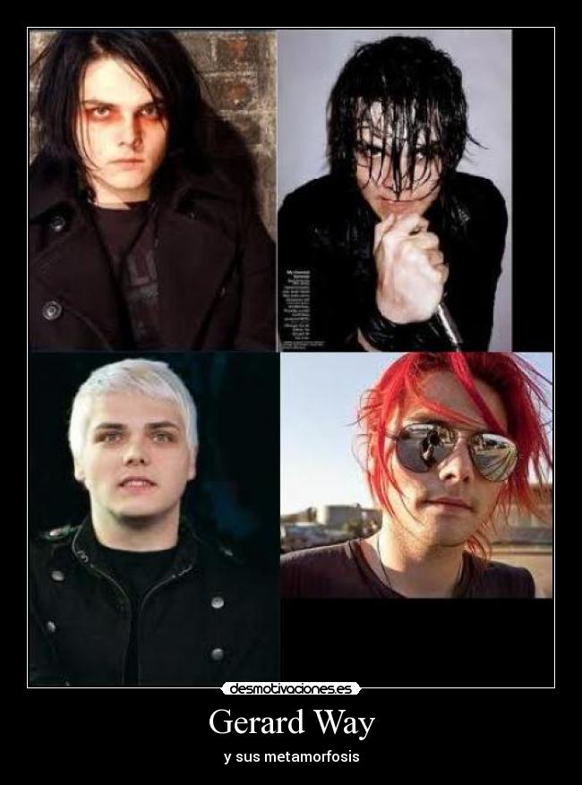 Gerard Way - y sus metamorfosis