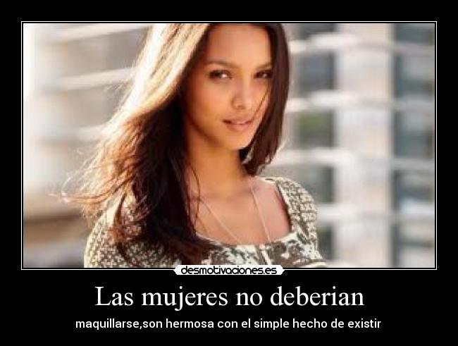 Las mujeres no deberian -
