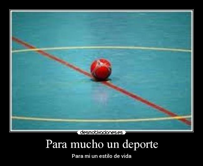 Para mucho un deporte - Para mi un estilo de vida