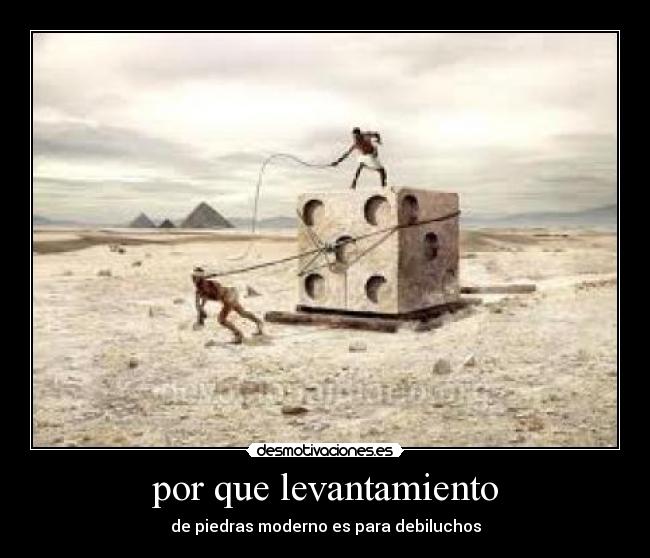 por que levantamiento -