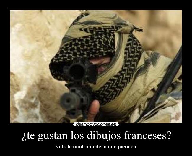 ¿te gustan los dibujos franceses? -