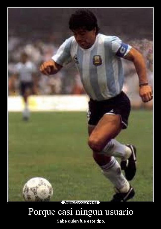 Porque casi ningun usuario - 