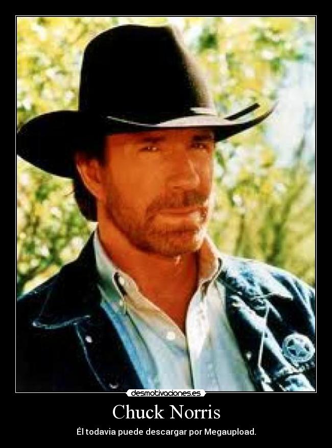 Chuck Norris - Él todavia puede descargar por Megaupload.