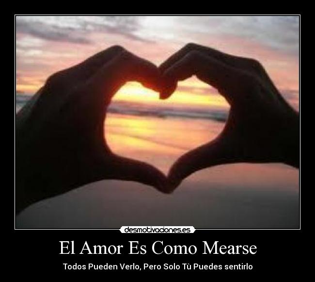 El Amor Es Como Mearse - 