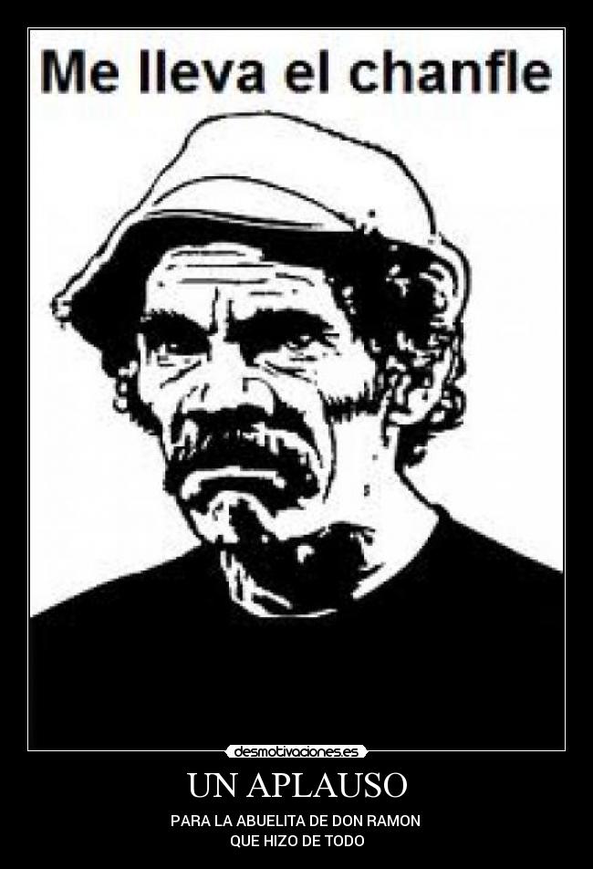 UN APLAUSO -