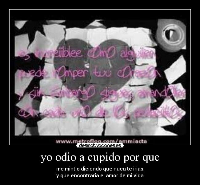 odio a cupido