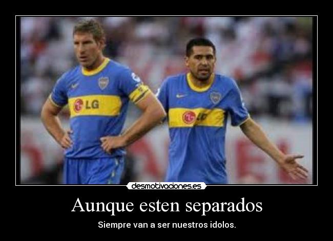 Aunque esten separados -