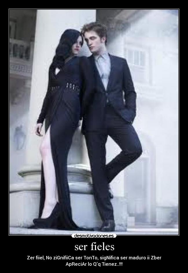ser fieles - 