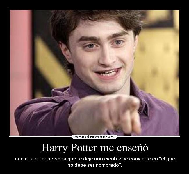 Harry Potter me enseñó -