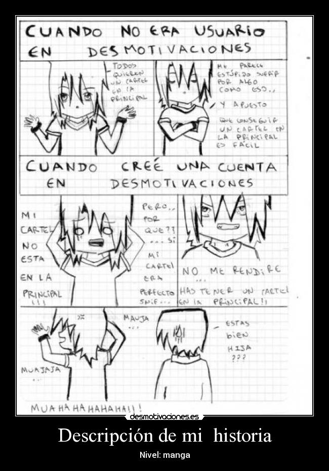 Descripción de mi historia - Nivel: manga