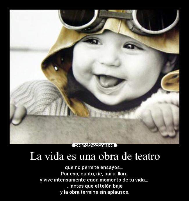 La vida es una obra de teatro -