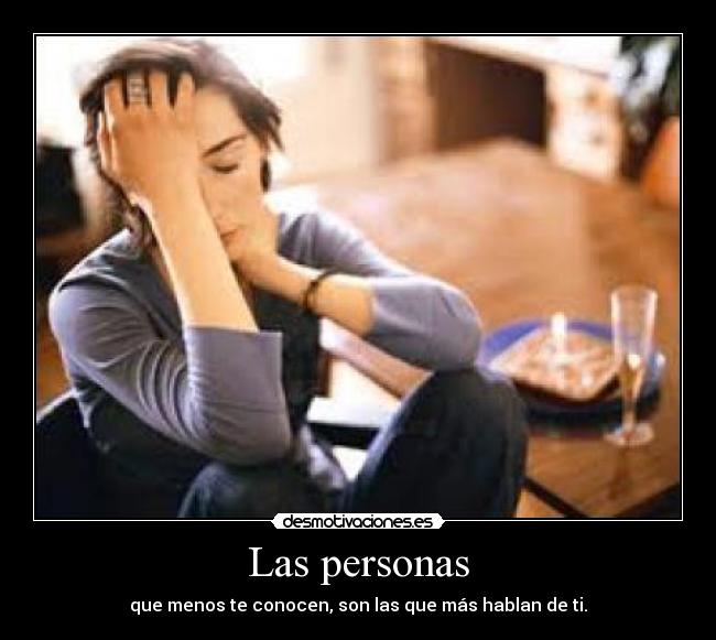 Las personas -