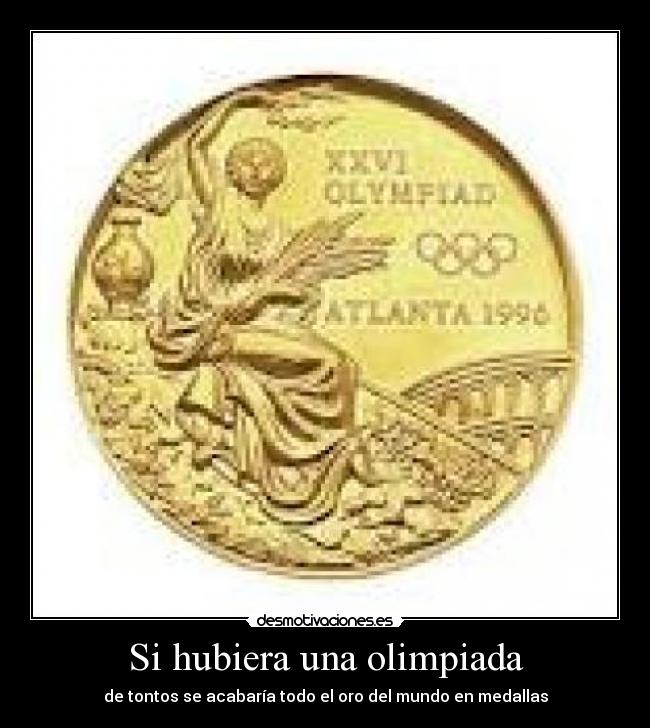 Si hubiera una olimpiada - 