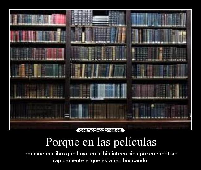 Porque en las películas - 