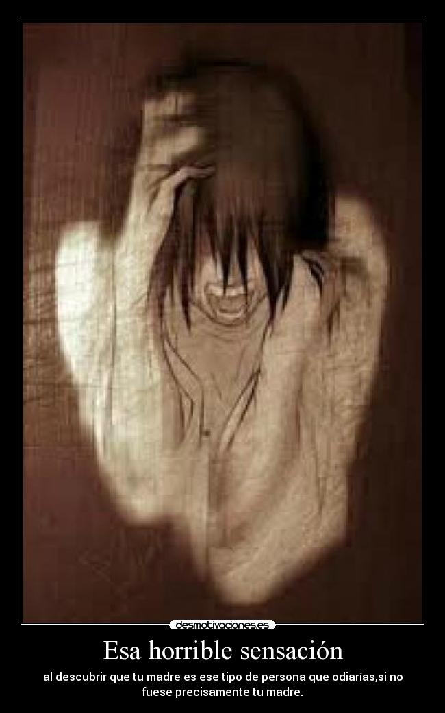 Esa horrible sensación - 