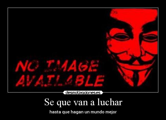 Se que van a luchar - 