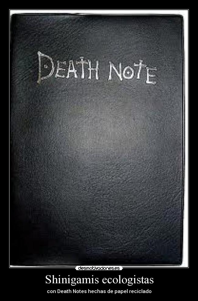 carteles ookinalxura death note desmotivaciones