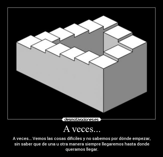 A veces... -