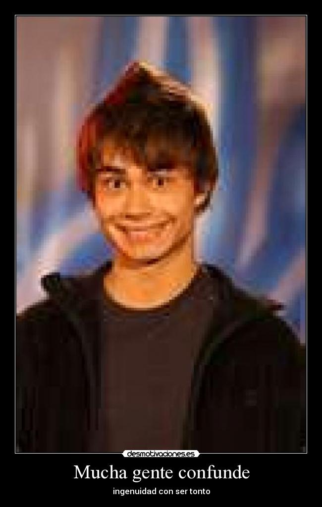 Mucha gente confunde -