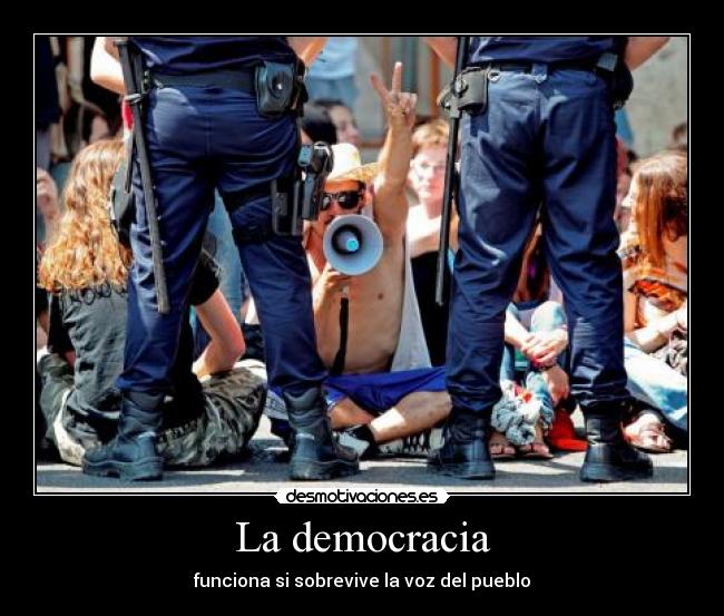 La democracia -