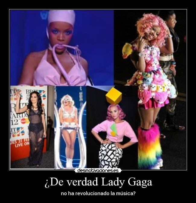 ¿De verdad Lady Gaga -