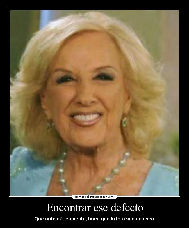 Encontrar ese defecto - 