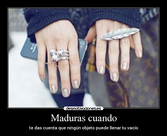 carteles madurar objetos comprar vacio desmotivaciones