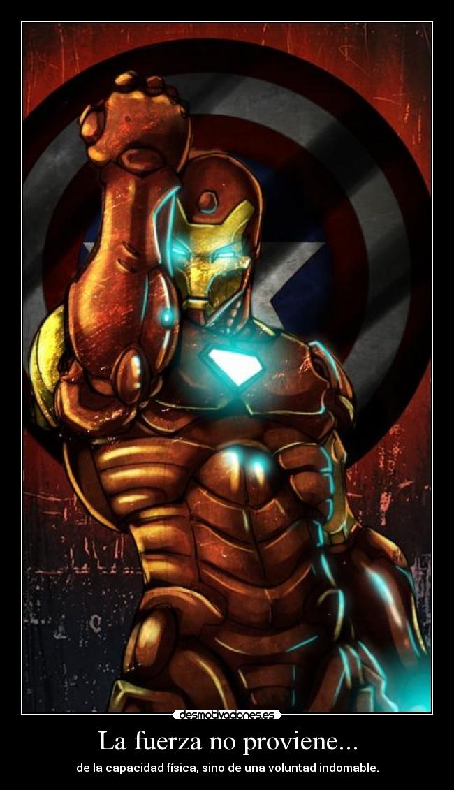 carteles iron man tony stark desmotivaciones