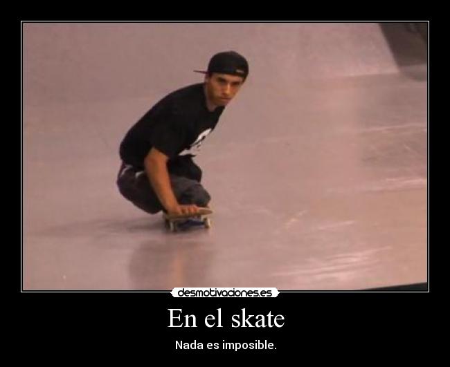 En el skate - 