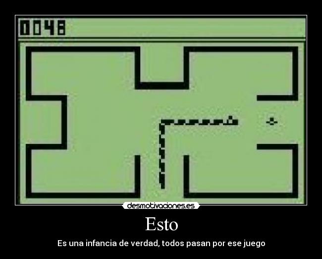 Esto - Es una infancia de verdad, todos pasan por ese juego♥