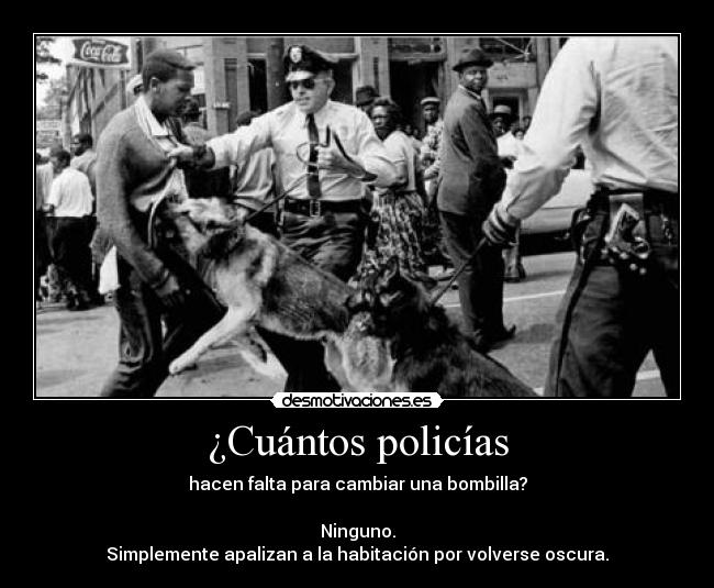 ¿Cuántos policías - 