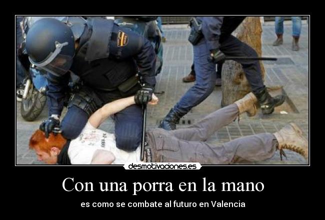 carteles valencia manifestacion 20f colegios crisis desmotivaciones