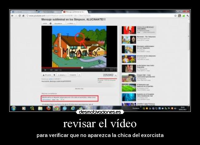revisar el vídeo - 