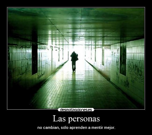 Las personas -