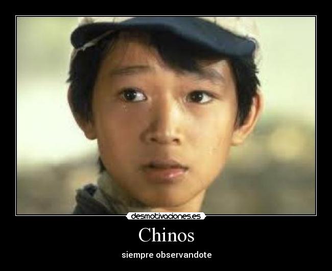 Chinos - siempre observandote