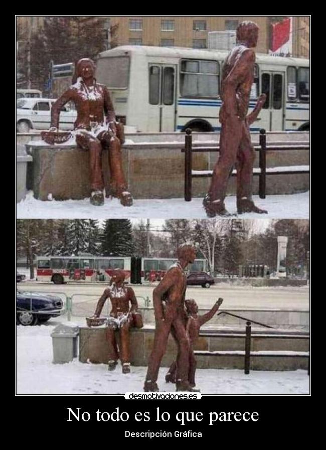 No todo es lo que parece -