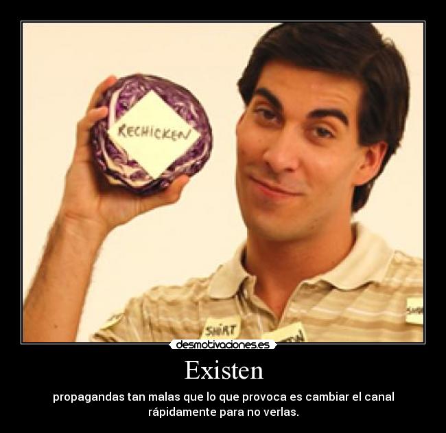 carteles existen propagandas cunas canal desmotivaciones