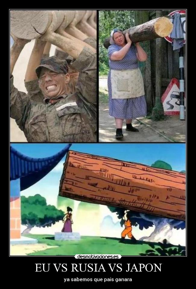EU VS RUSIA VS JAPON - 