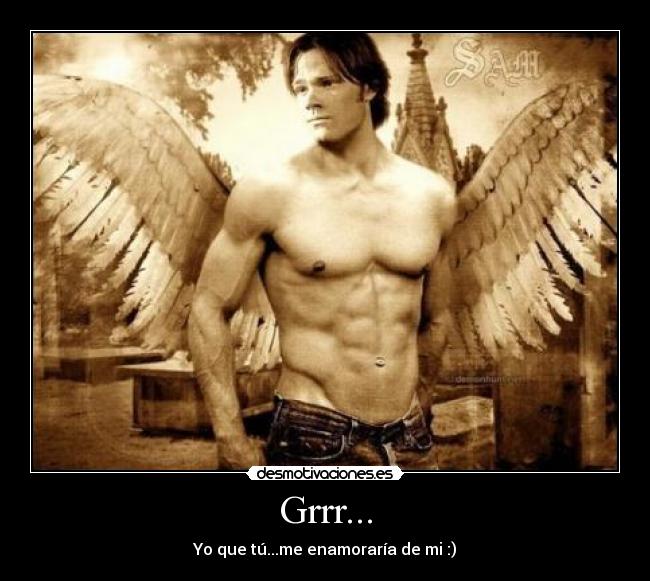 Grrr... - Yo que tú...me enamoraría de mi :)