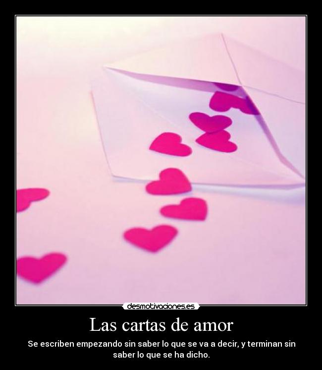 Las cartas de amor -