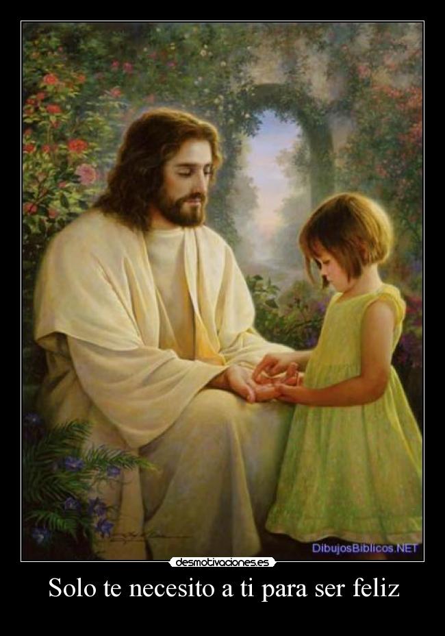 Solo te necesito a ti para ser feliz -