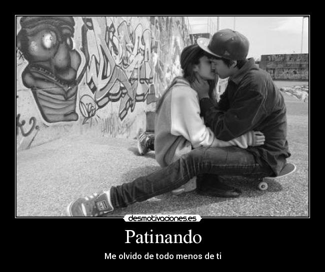 Patinando -