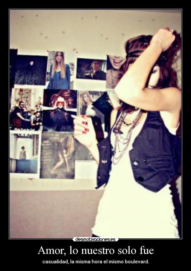 Amor, lo nuestro solo fue - 