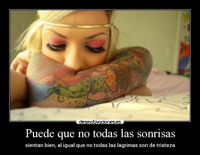 Puede que no todas las sonrisas - 