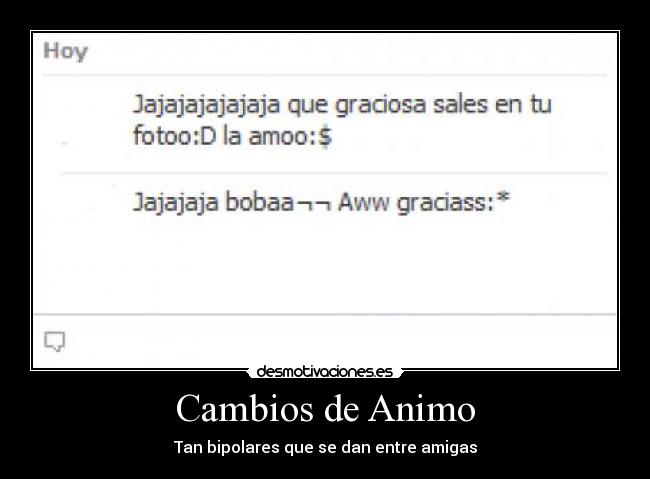 Cambios de Animo -