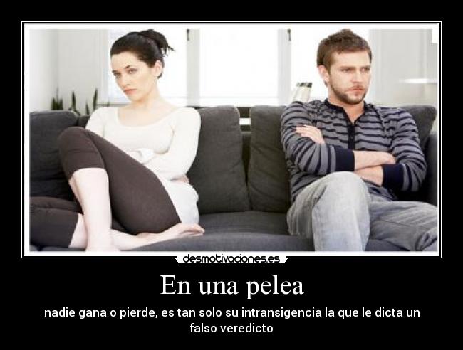 En una pelea - 